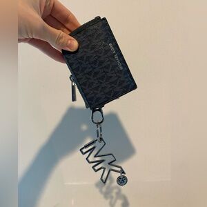NWT Michael Korea Wallet + Keychain
